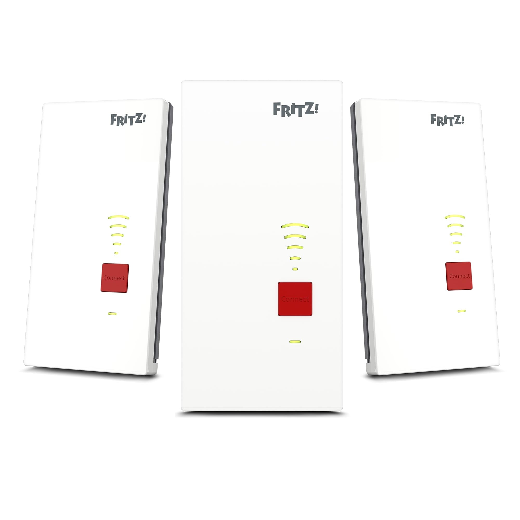 FRITZ!Repeater 2700, WLAN Mesh Extension, Wi-Fi 7 up to 6.5/GBit/s | Dual band WLAN (2.4/5 GHz), top speed for 4K streaming & gaming, 2.5 Gigabit LAN, easy setup, made in Europe