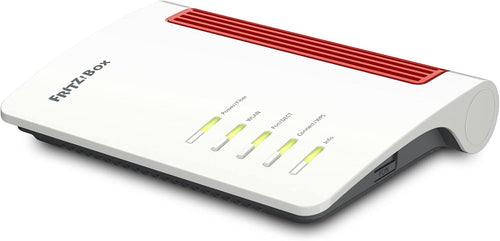 FRITZ!Box 5530 Fibre | Fibre Optic Router | Wi-Fi 6 up to 3 Gbps | For AON & GPON fibre optic connection, dual band WLAN (2.4/5 GHz), high data security, WLAN mesh, made in Europe