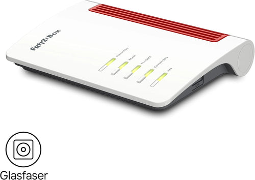 FRITZ!Box 5530 Fibre | Fibre Optic Router | Wi-Fi 6 up to 3 Gbps | For AON & GPON fibre optic connection, dual band WLAN (2.4/5 GHz), high data security, WLAN mesh, made in Europe