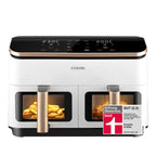 Cosori Airfryer New Generation 2026 Exclusive TurboBlaze Tech 8.6L | NTC-Tech, XL Heating Ring, PFAS Free Ceramic Coating, 39% Narrower, 3 Fan Levels, Turbo Tower Compact