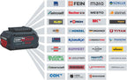 Bosch Professional BITURBO Akku-Gebläse GBL 18V-750 (Volumenstrom von 780 m³/h, Luftgeschwindigkeit von bis zu 198 km/h, variable Drehzahl)