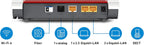 FRITZ!Box 5530 Fibre | Fibre Optic Router | Wi-Fi 6 up to 3 Gbps | For AON & GPON fibre optic connection, dual band WLAN (2.4/5 GHz), high data security, WLAN mesh, made in Europe