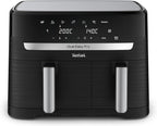 Tefal Dual Easy Fry Hot Air Fryer 8.3 L with 2 Chambers | XL drawer, 7 programs, 2700 W, extra crisp technology, low-fat frying and energy-saving, dishwasher safe, EY9018