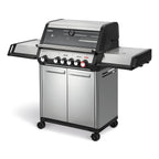 Enders® Gasgrill MONROE PRO 4 SIK TURBO, 4-Edelstahlbrenner, Seitenkocher, Infrarot-Backburner, Sichtfenster, HEAT RANGE™, SWITCH GRID™, 800 °C TURBO ZONE™, SIMPLE CLEAN™, #8378