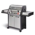 Enders® Gasgrill MONROE PRO 4 SIK TURBO, 4-Edelstahlbrenner, Seitenkocher, Infrarot-Backburner, Sichtfenster, HEAT RANGE™, SWITCH GRID™, 800 °C TURBO ZONE™, SIMPLE CLEAN™, #8378