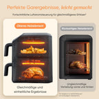 Cosori Airfryer New Generation 2026 Exclusive TurboBlaze Tech 8.6L | NTC-Tech, XL Heating Ring, PFAS Free Ceramic Coating, 39% Narrower, 3 Fan Levels, Turbo Tower Compact