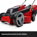 Einhell City Cordless Lawnmower GE-cm 18/30 Li Kit | PXC | 18 V | 30 cm cutting width | up to 150 m² | brushless | 25 L collection basket | 3.0 Ah battery & charger