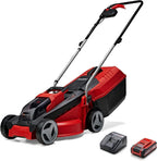 Einhell City Cordless Lawnmower GE-cm 18/30 Li Kit | PXC | 18 V | 30 cm cutting width | up to 150 m² | brushless | 25 L collection basket | 3.0 Ah battery & charger