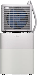 Midea PortaSplit-E Mobile Klimaanlage,Kühlen A++/Heizen A+, 12000 BTU 3,5kW,Mini-Split-Klimaanlage, Farbe Pfirsich,für Räume bis zu 42 m² / 105 m³, nur 39 dB(A) im Silent-Modus [Energieklasse A++]