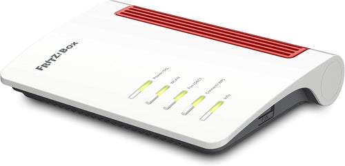 FRITZ!Box 7530 AX | DSL Router | Wi-Fi 6 up to 2.4 Gbps | Dualband WLAN (2.4/5 GHz), stable for streaming and home office, smart home and telephony centre, made in Europe
