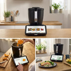 Vorwerk Thermomix TM7 Küchenmaschine, 2000W, 2,2L Mixtopf, 10-Zoll-Display, über 30 Funktionen