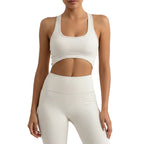 Damen ärmelloses Tanktop mit unregelmäßigem Design in Blau Vorderansicht