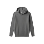 Herren Hoodie mit Rundhalsausschnitt in Cremeweiß Vorderansicht