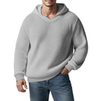 Herren Rundhals Hoodie in Khaki