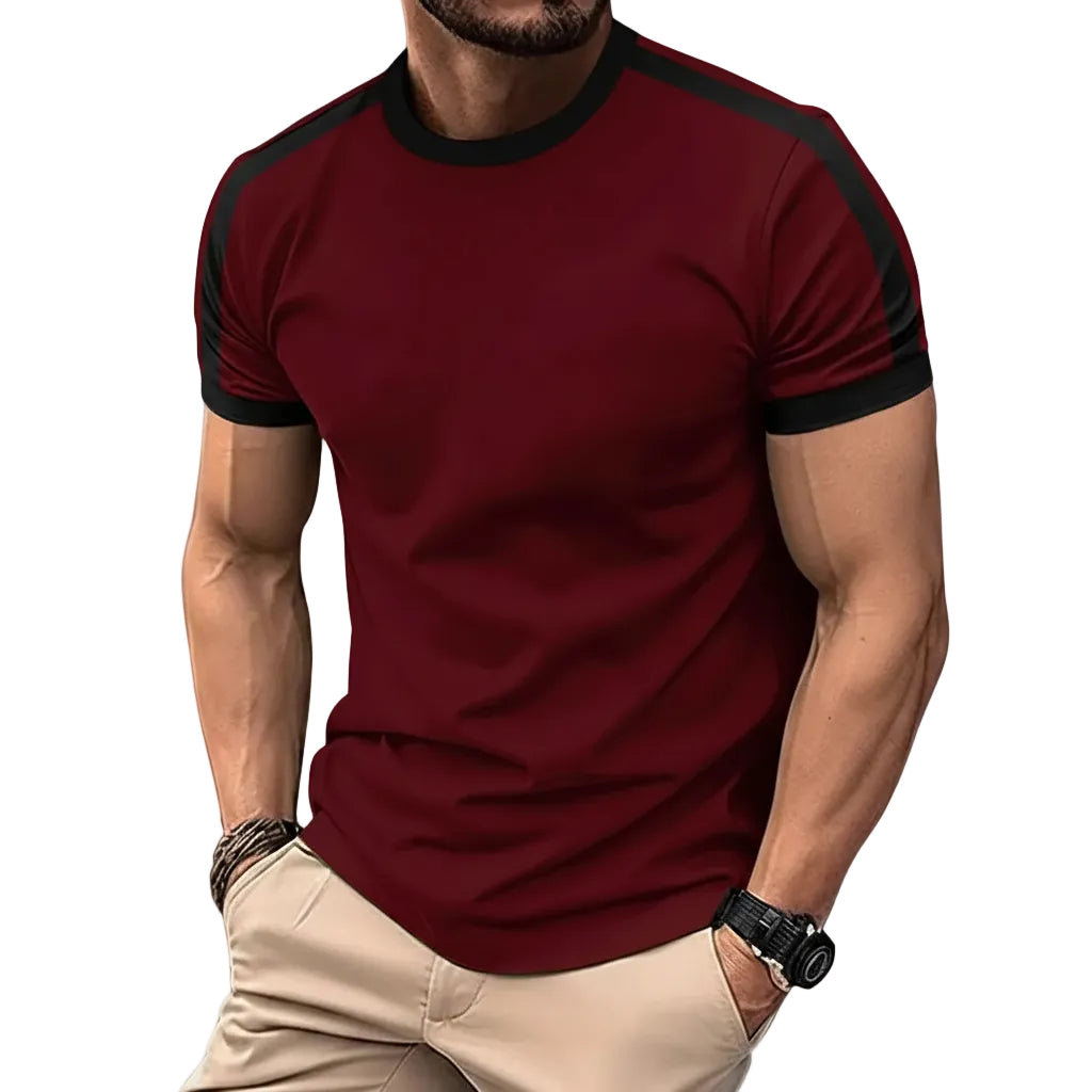 Herren Sport T-Shirt mit Kurzarm Vorderansicht