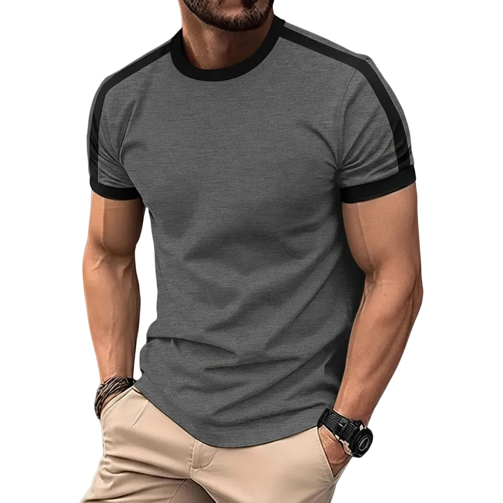 Herren Sport T-Shirt mit Rundhalsausschnitt