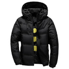 Herren Winterjacke mit Reißverschluss Vorderansicht
